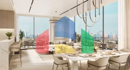 Квартира 3+1 в Дубай