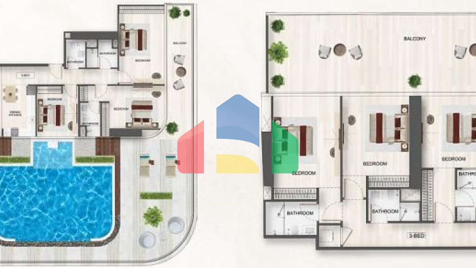 Квартира 0+1 в Дубай