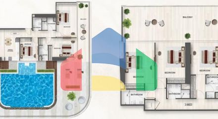 Квартира 0+1 в Дубай