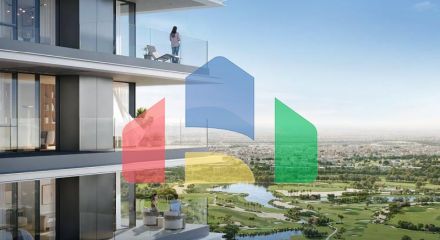 Квартира 3+1 с видом на море в Дубай