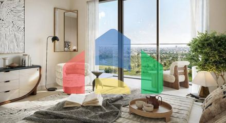 Квартира 3+1 с видом на море в Дубай