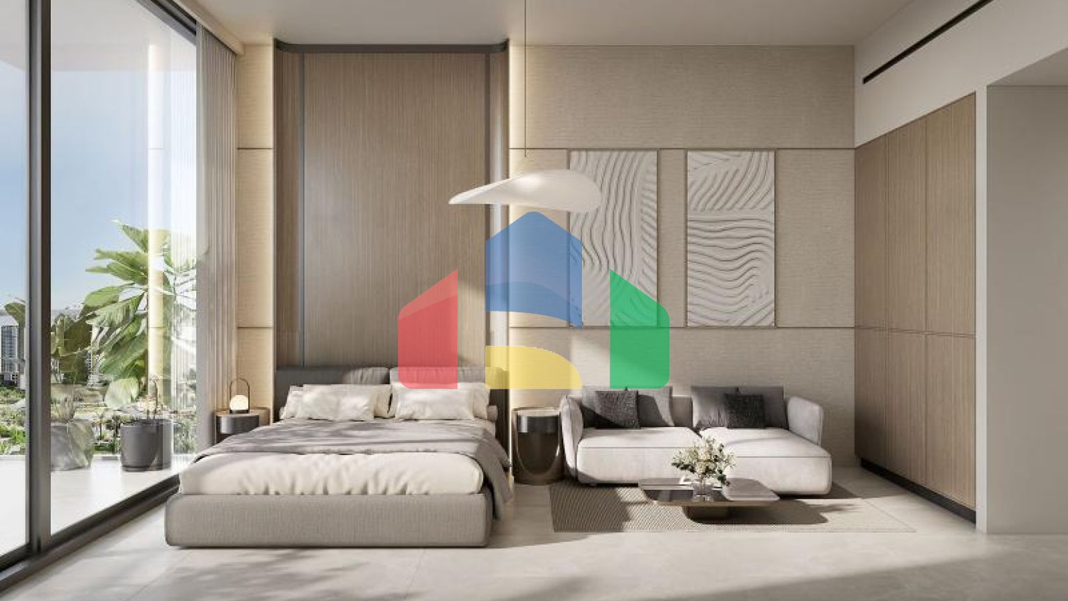 Квартира 0+1 в Дубай