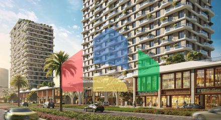 Квартира 3+1 в Дубай