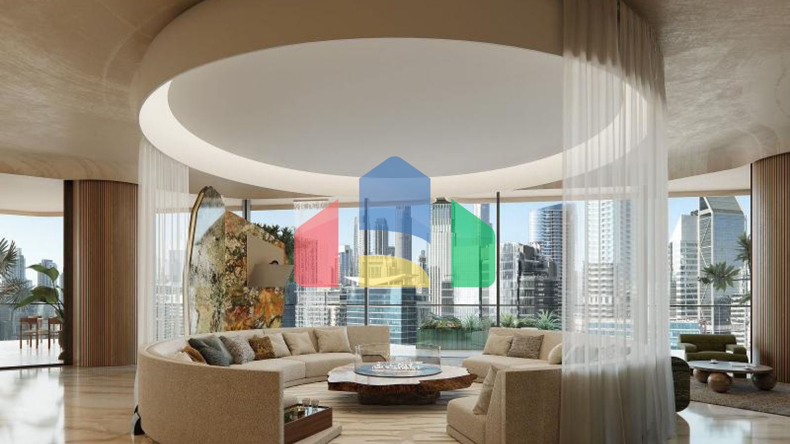 Квартира 4+1 в Дубай