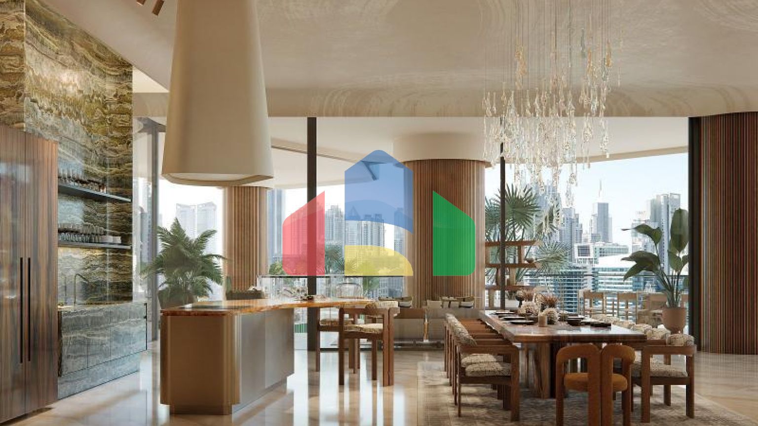 Квартира 4+1 в Дубай