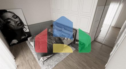 Квартира 2 + 1 в споруджуваному комплексі в районі Окурджалар