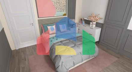 Квартира 2 + 1 в споруджуваному комплексі в районі Окурджалар