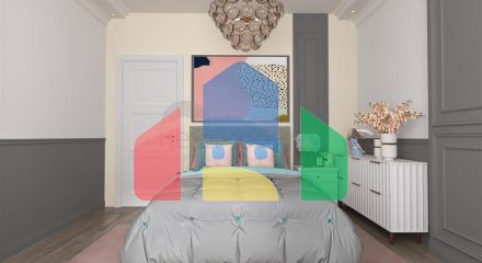 Квартира 2 + 1 в споруджуваному комплексі в районі Окурджалар