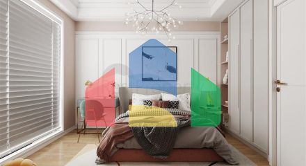 Квартира 2 + 1 в споруджуваному комплексі в районі Окурджалар