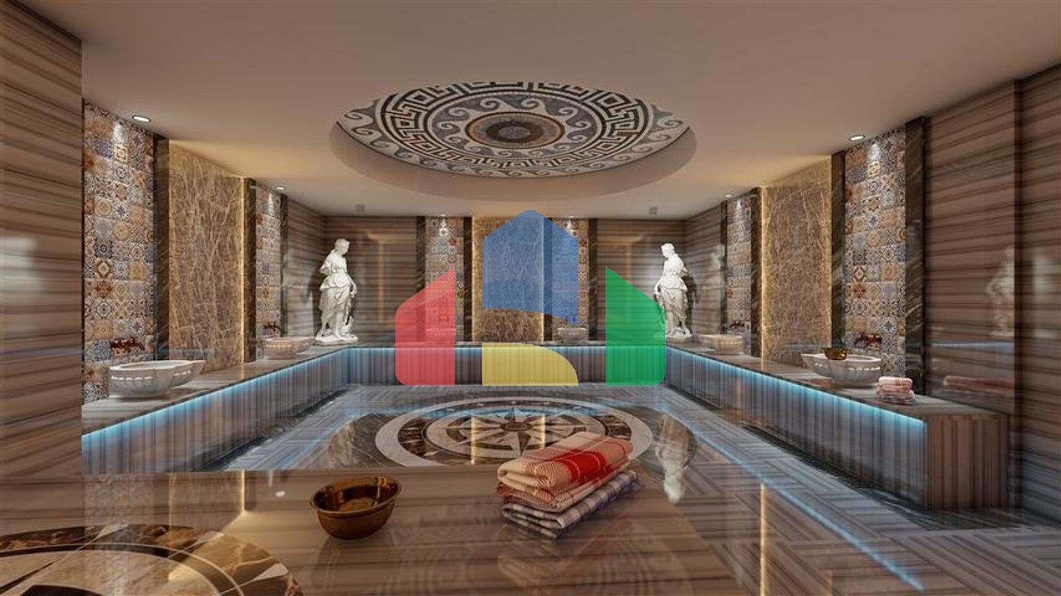 Квартира 2 + 1 в споруджуваному комплексі в районі Окурджалар