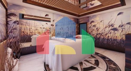 Квартира 2 + 1 в споруджуваному комплексі в районі Окурджалар