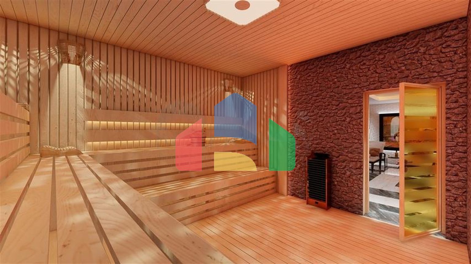 Квартира 2 + 1 в споруджуваному комплексі в районі Окурджалар