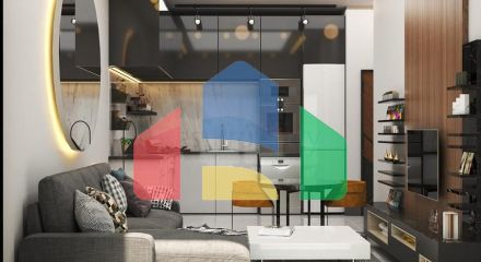 Квартира 1+1 в пішій доступності до моря в районі Окурджалар