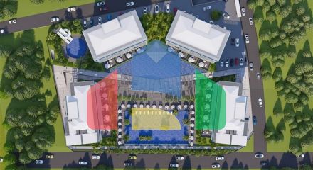 Новый красивый комплекс люкс класса в Окуджаларе