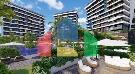 Новый красивый комплекс люкс класса в Окуджаларе