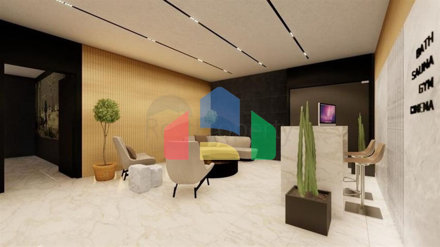 Квартира 1 + 1 в районі Окурджалар