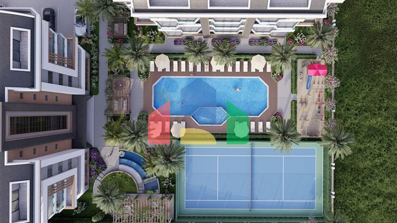 Инвестиционный проект в 400м от моря в районе Окурджалар