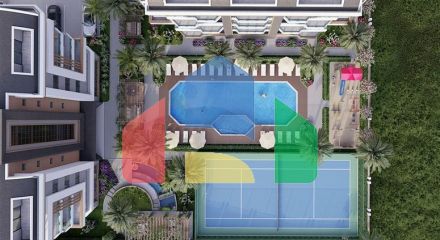 Инвестиционный проект в 400м от моря в районе Окурджалар