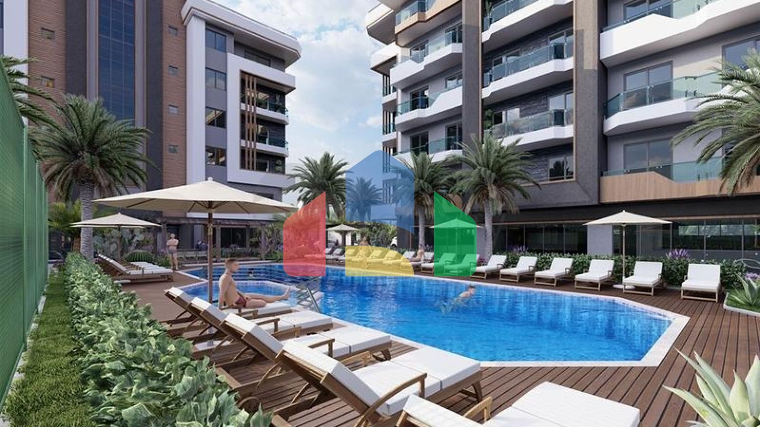 Инвестиционный проект в 400м от моря в районе Окурджалар