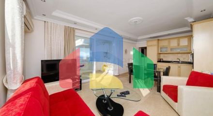 Пентхаус 3+1 с панорамными видами на море в районе Конаклы