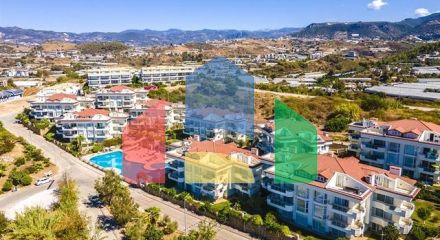 Пентхаус 3+1 с панорамными видами на море в районе Конаклы