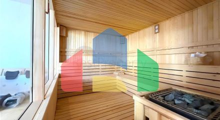 Modern duplex 2+1 with garden in a complex by the sea