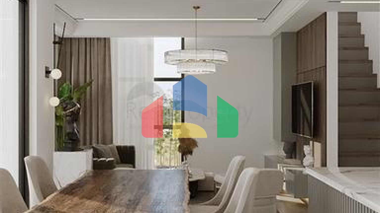 Вилла 3+1 с джакузи на крыше в 250 м от моря