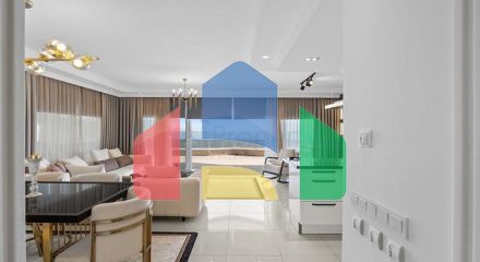 Пентхаус 4+1 с дизайнерским ремонтом и шикарным видом на море