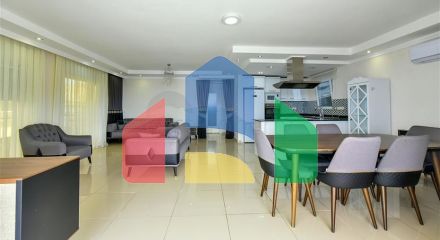 Luxury apartment with sea view and full infrastructure in the heart of Konakli