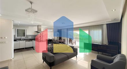 Luxury apartment with sea view and full infrastructure in the heart of Konakli