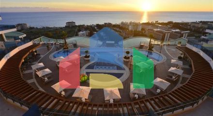 Розкішні апартаменти 1 + 1 в Конакли