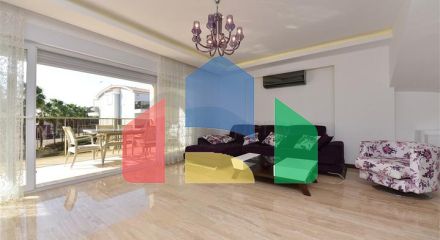 Просторный пентхаус 3+1 в районе Конаклы