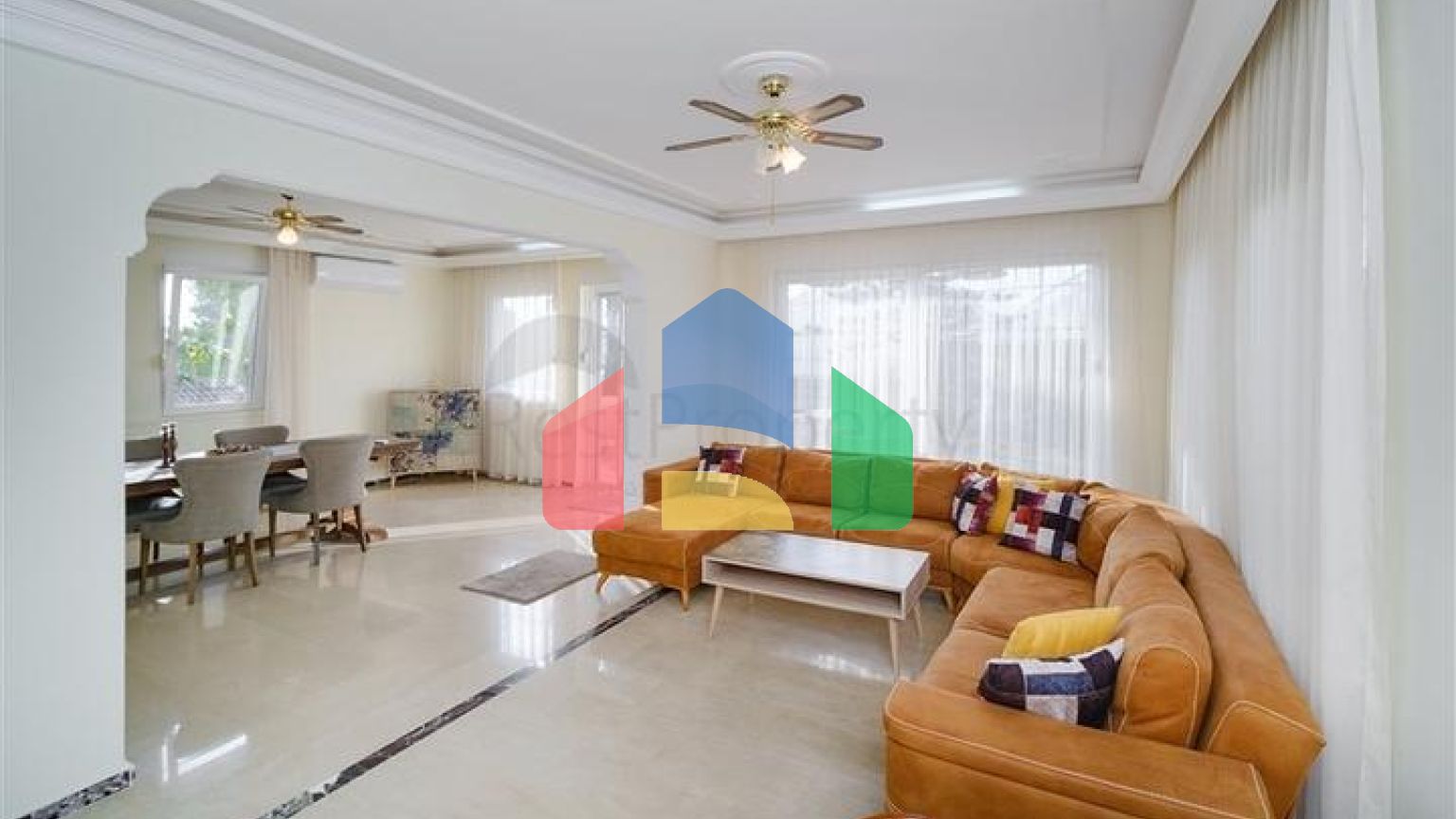 Вилла 3+1 в районе Конаклы