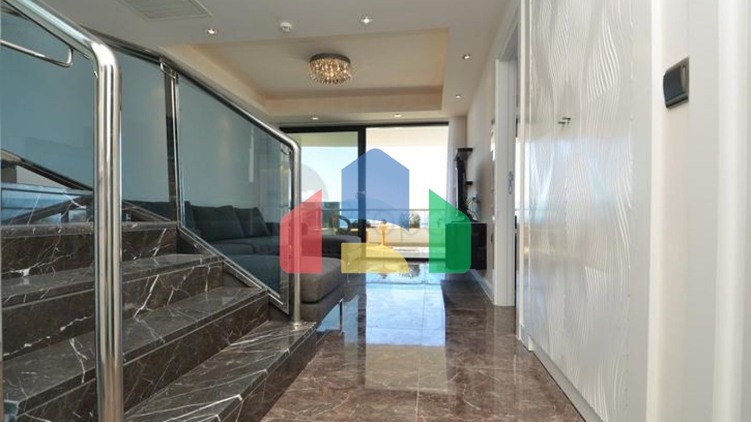 Пентхаус 3 + 2 в престижному проекті в районі Конакли