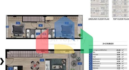 Новий проект таунхаусів в районі Конакли