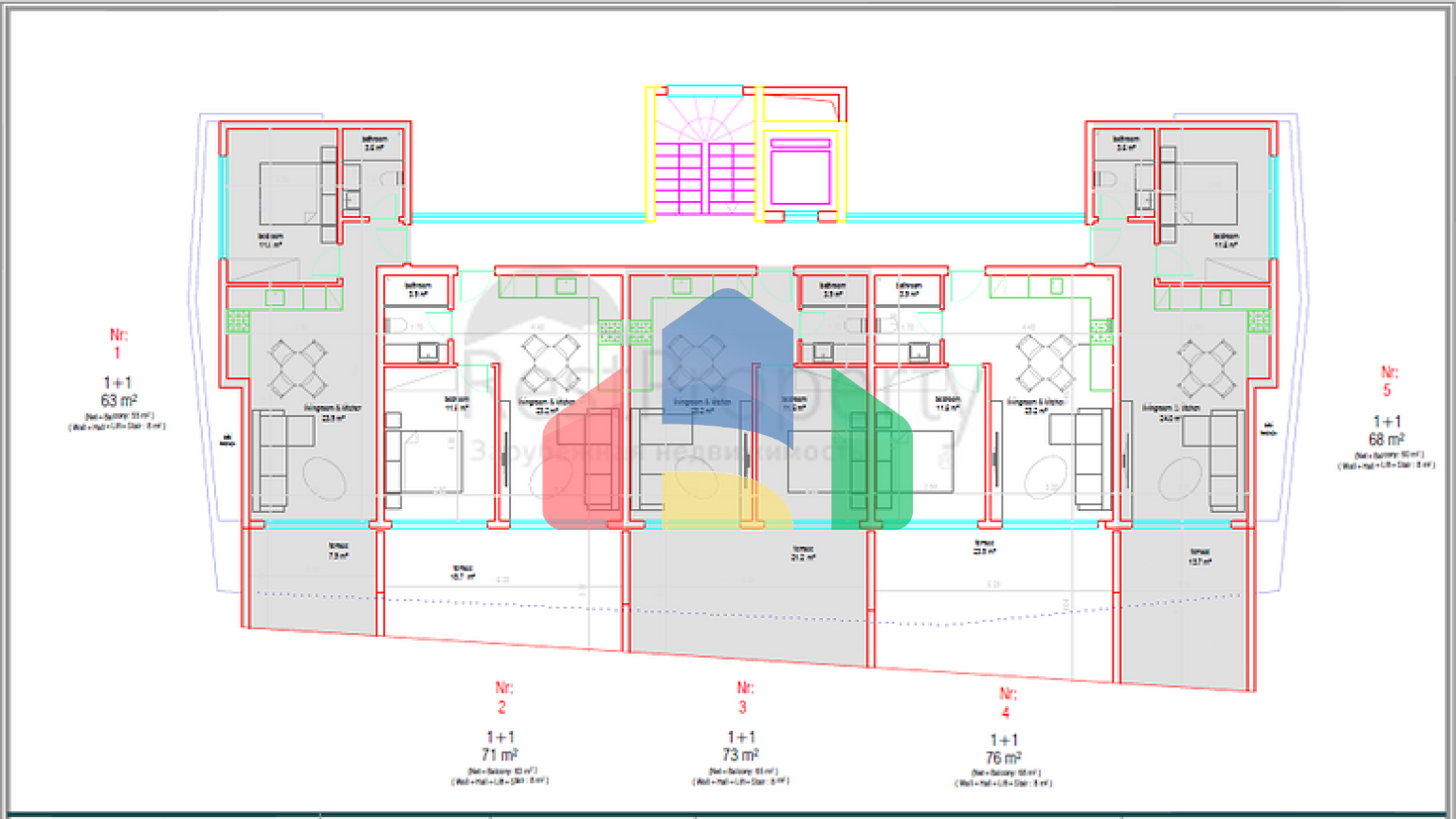 Новий проект в районі Конакли
