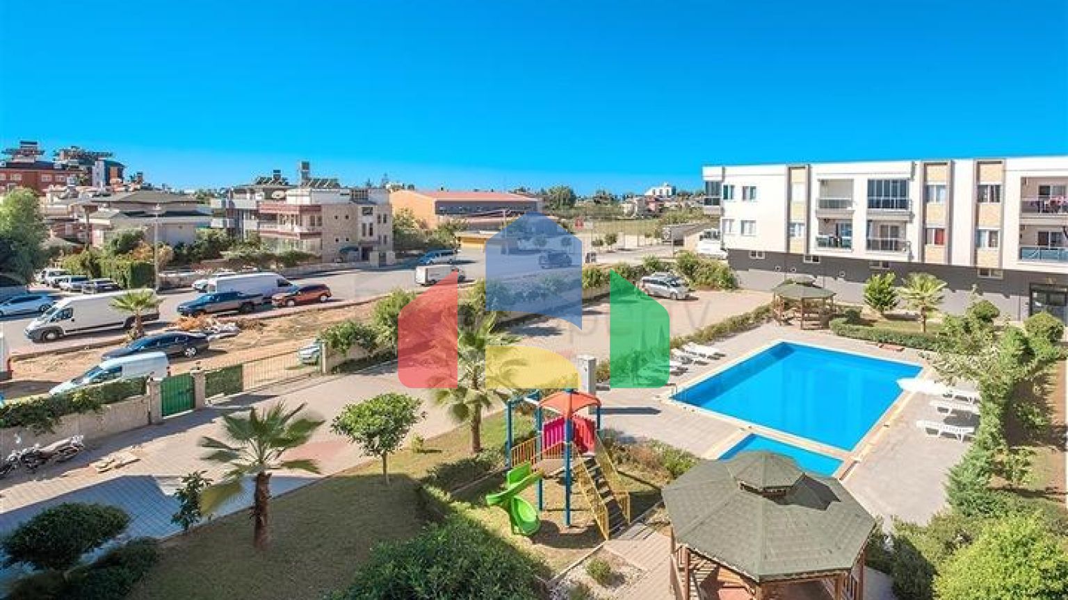 Квартира плануванням 1+1 в районі Конакли