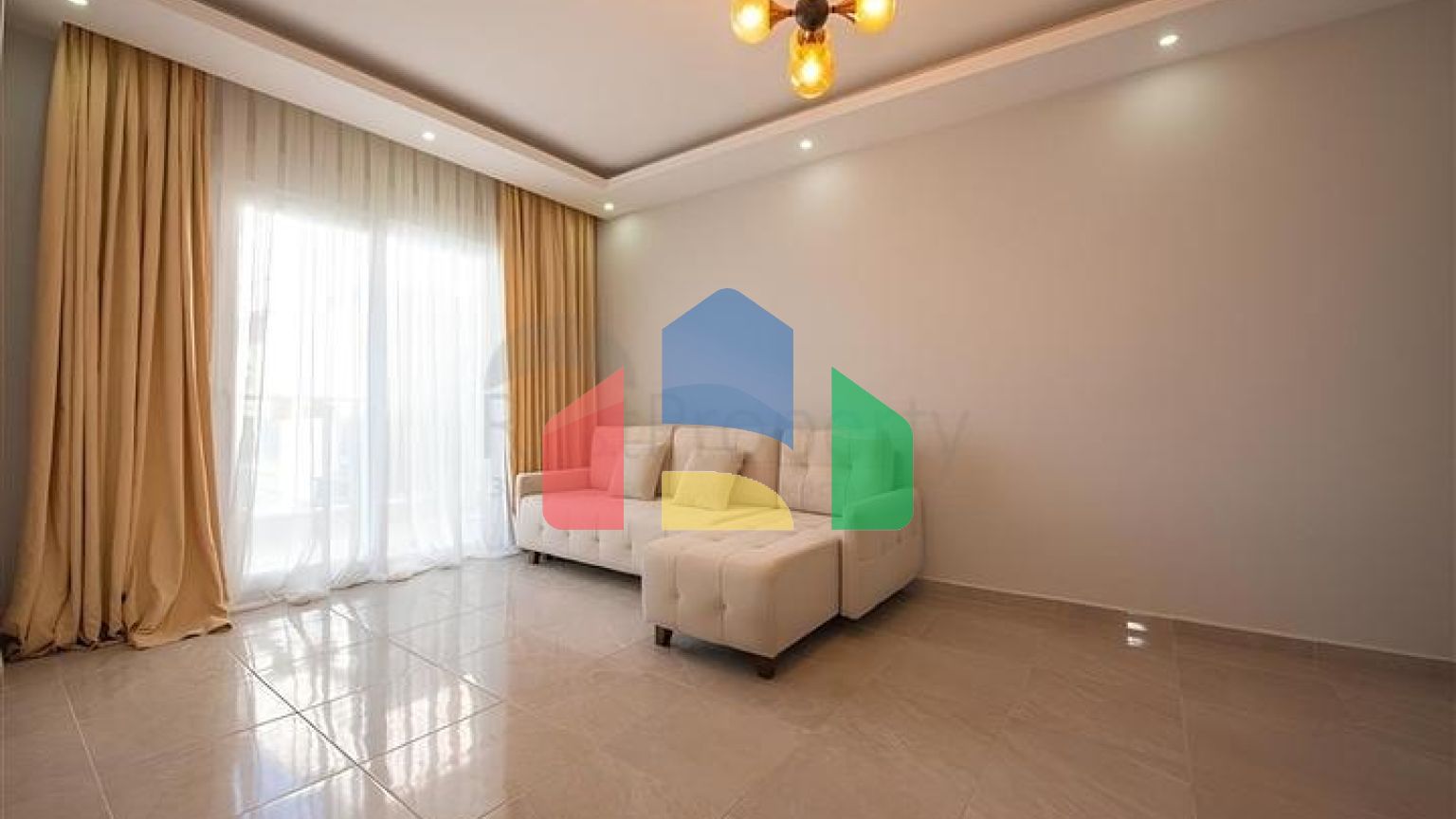 Квартира плануванням 1+1 в районі Конакли