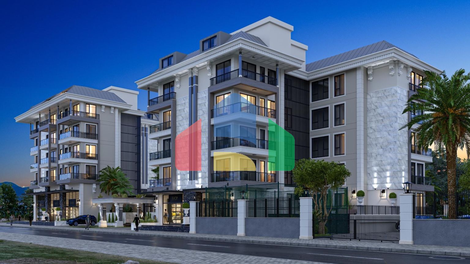 Готовые апартаменты в Аланье, 300 метров от моря