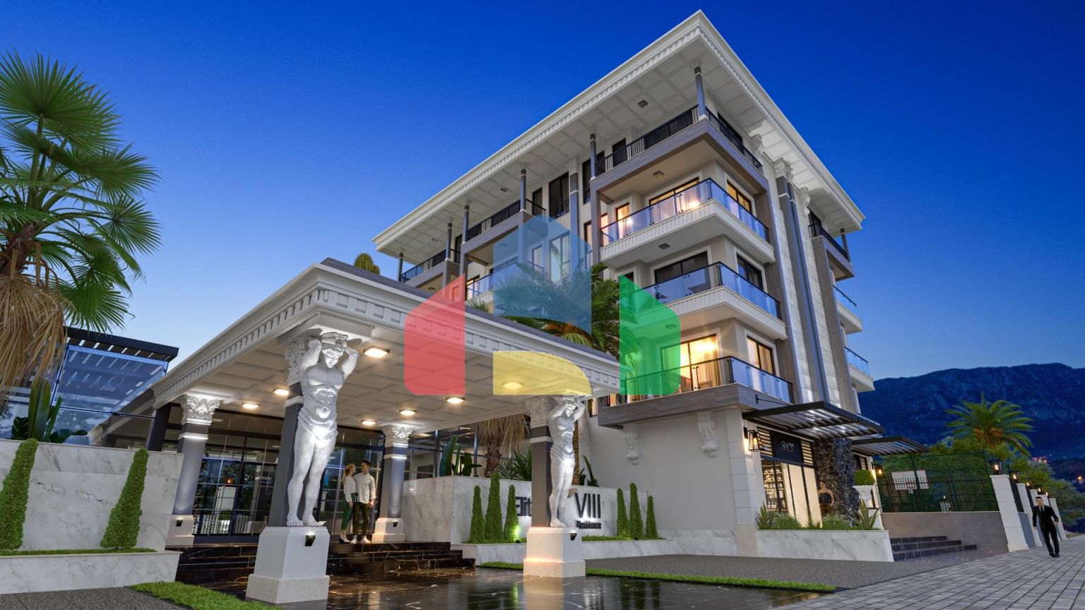 Готовые апартаменты в Аланье, 300 метров от моря