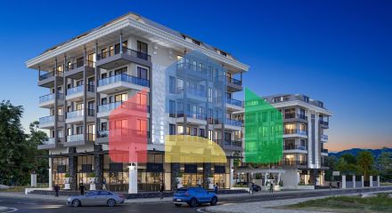 Готовые апартаменты в Аланье, 300 метров от моря Готовые апартаменты в Аланье, 300 метров от моря