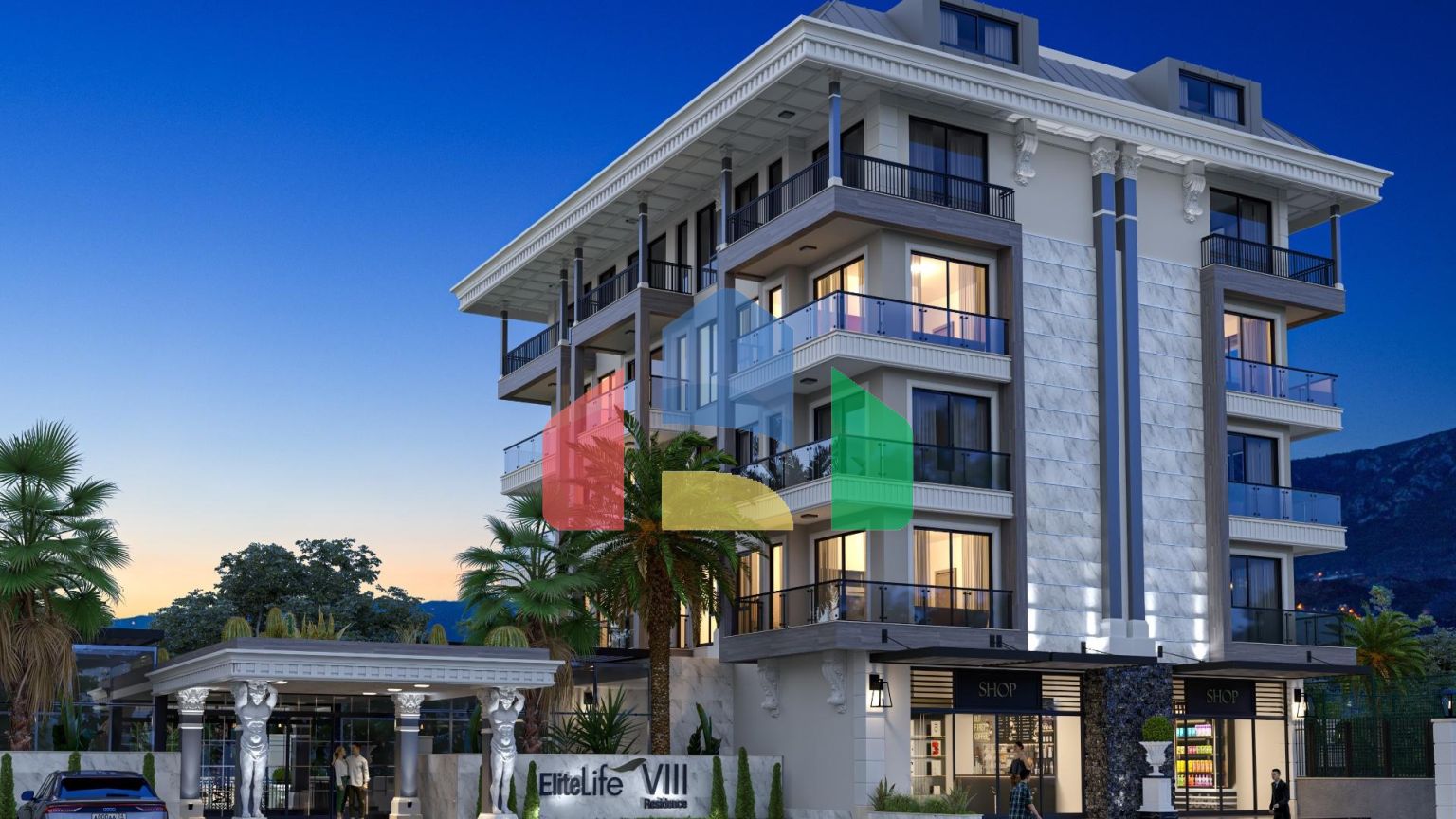 Готовые апартаменты в Аланье, 300 метров от моря