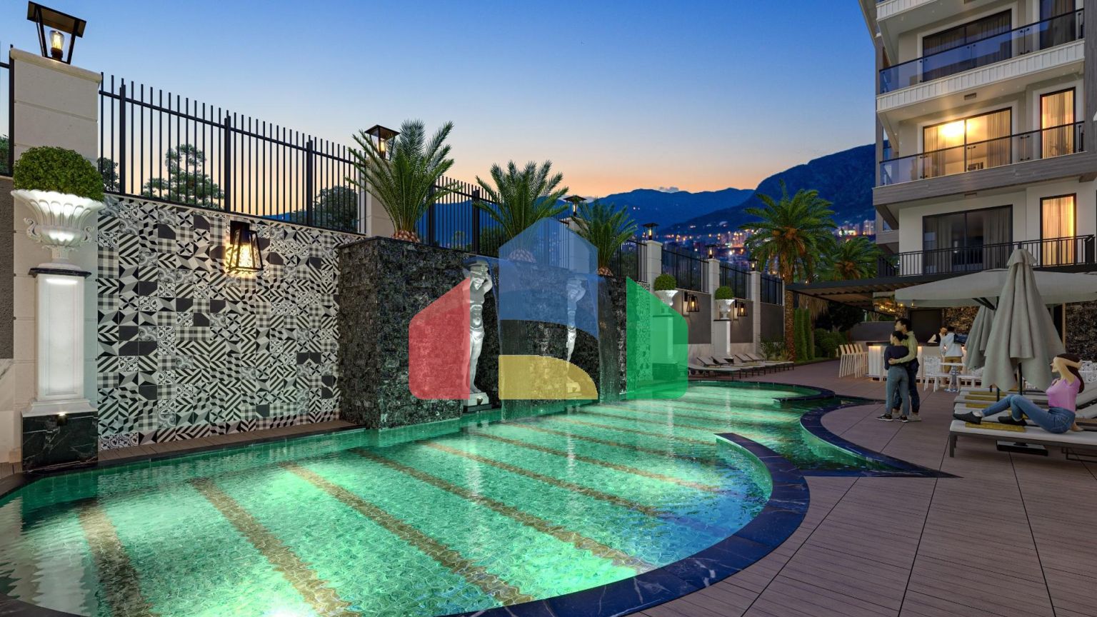 Готовые апартаменты в Аланье, 300 метров от моря