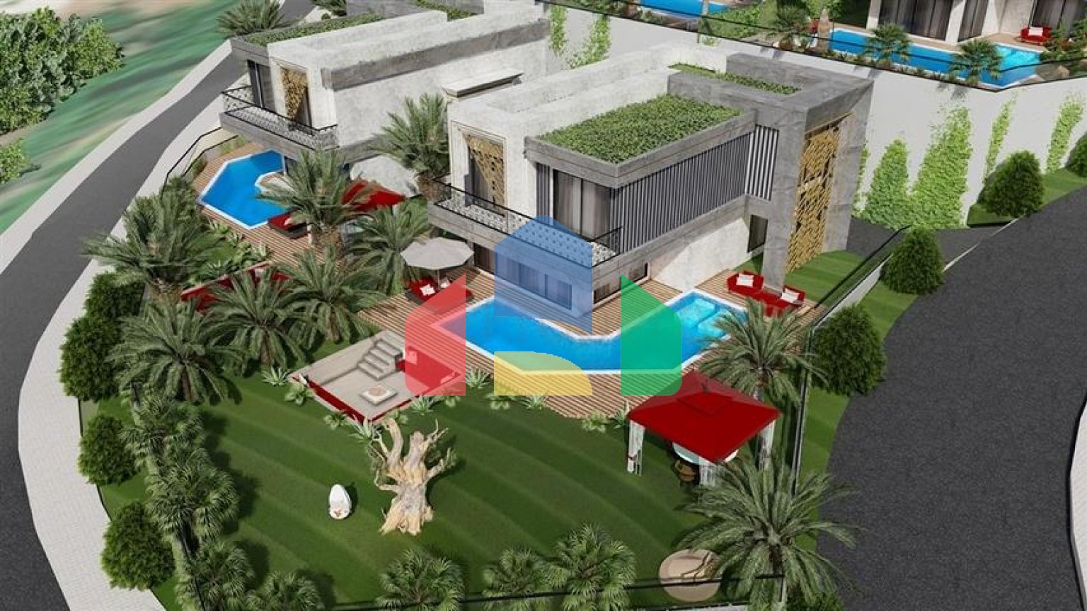 Инвестиционный проект люксовых вилл в Каргыджаке