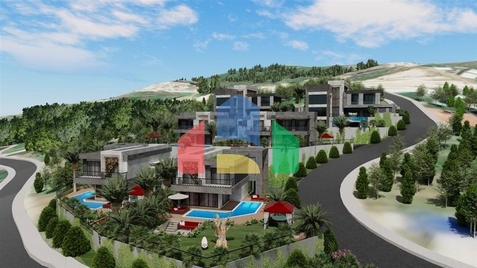 Инвестиционный проект люксовых вилл в Каргыджаке