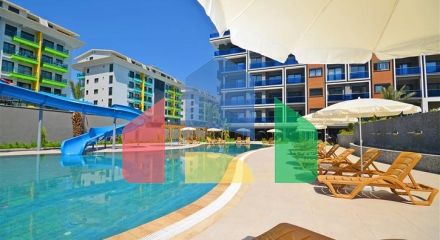 Квартира 1+1 в районе Каргыджак