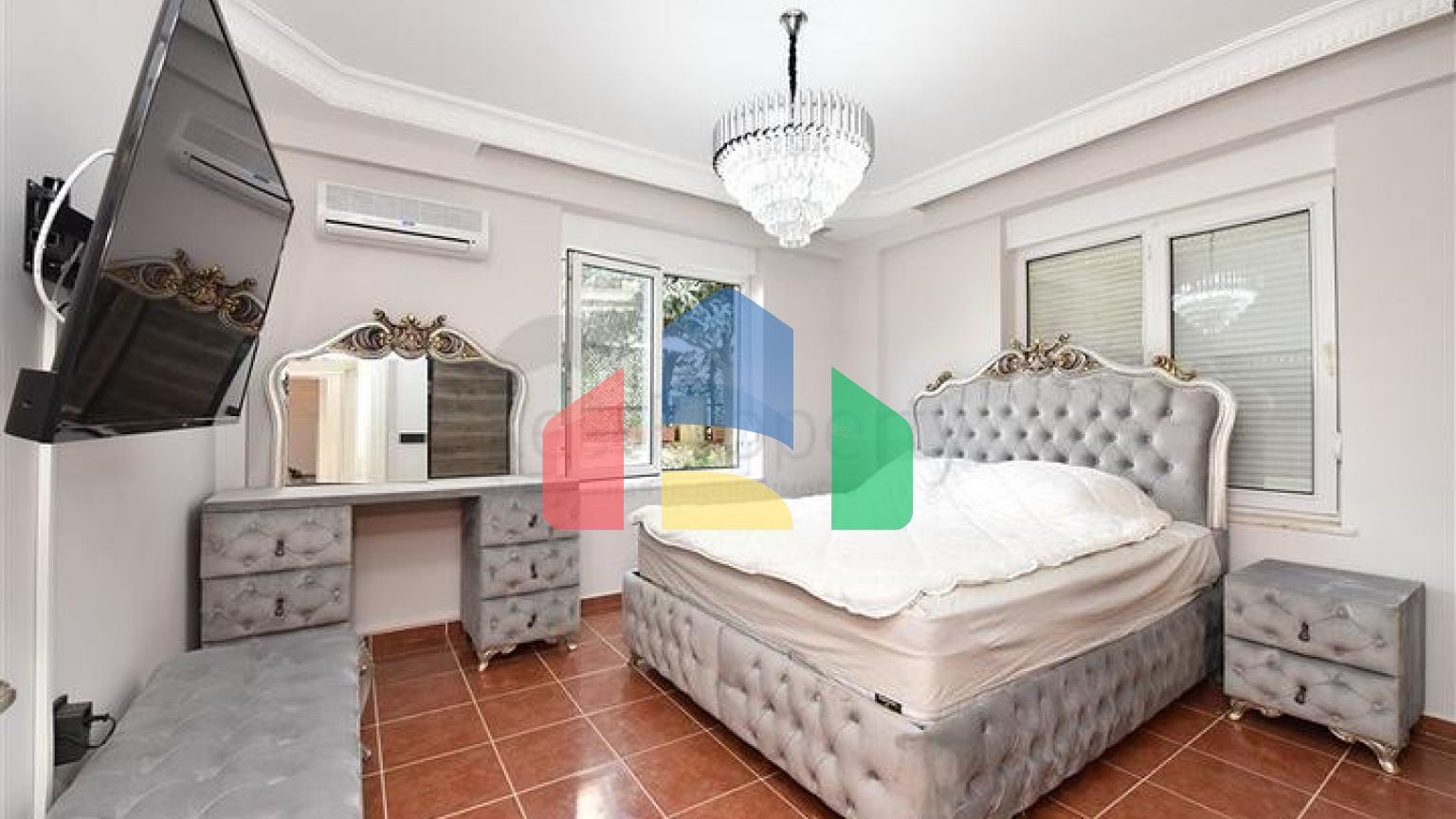 Вілла з видом на море в районі Каргиджак