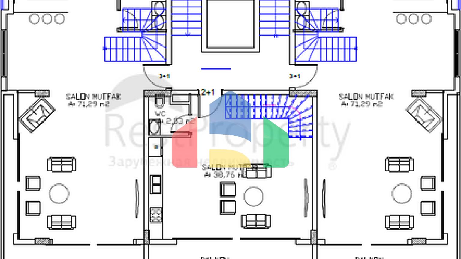 ​Апартаменты с видом на море в комплексе с инфраструктурой пятизвездочного отеля