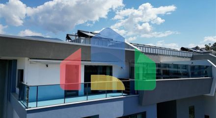 Пентхаус 3 + 1 зі своїм басейном на даху в районі Каргиджак