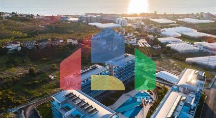 Пентхаус 3 + 1 зі своїм басейном на даху в районі Каргиджак